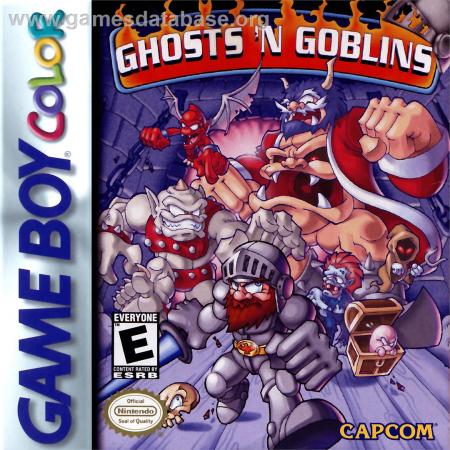 Cover Ghosts'n Goblins for Game Boy Color
